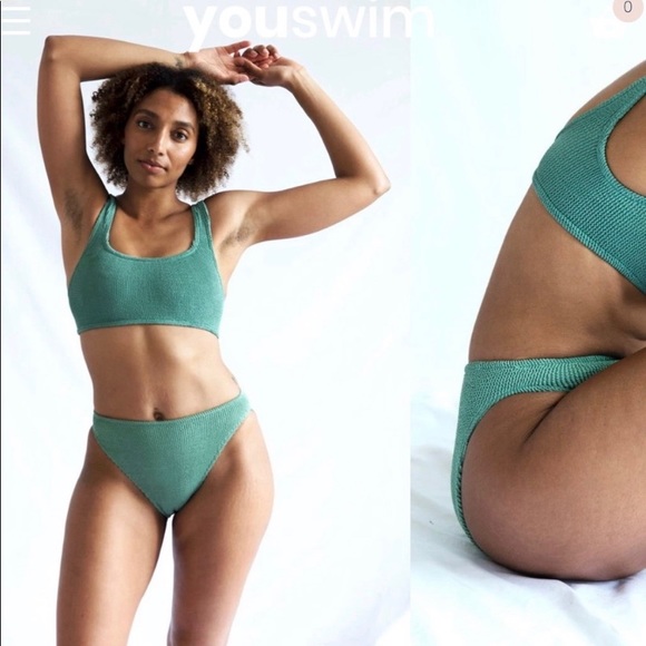 Youswim Aplomb High awaits Two Piece in Sage - Picture 5 of 5